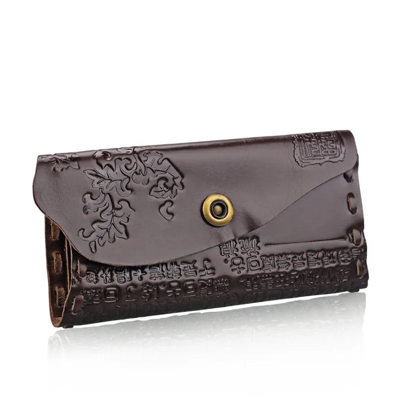 Mawangdui Leather Purse Handbag Wallet
