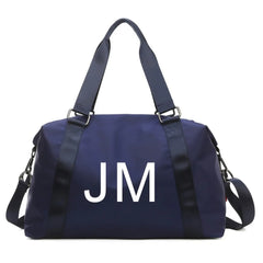 Personalized Men's Duffel Bag Pink Bridesmaid Bag