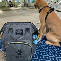 Personalized Pet Tote Backpack Dog Bag Embroidered
