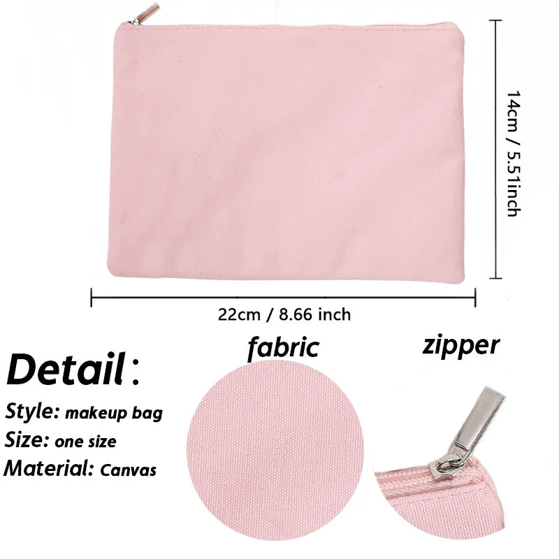 Personalized Women Cosmetic Cases Bags Casual Makeup Pouch Pencil Handbag Name C