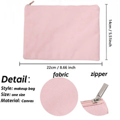 Personalized Women Cosmetic Cases Bags Casual Makeup Pouch Pencil Handbag Name C