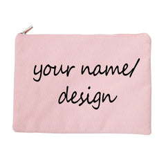 Personalized Women Cosmetic Cases Bags Casual Makeup Pouch Pencil Handbag Name C
