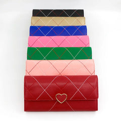 Fashionable Women's Long Purse Wallet Card Slot Bag