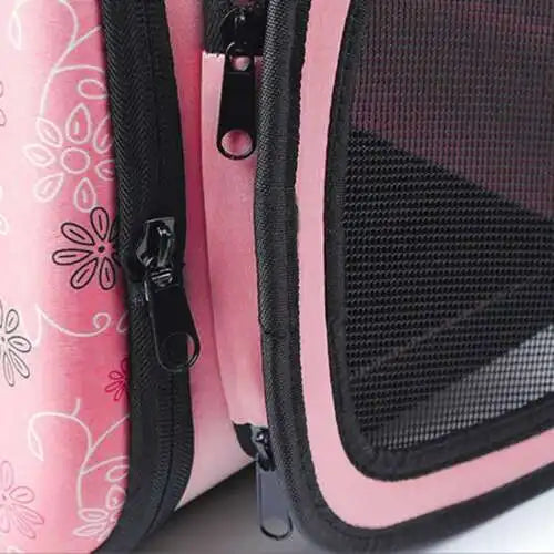 Foldable Pet Carrier Bag for Dogs and Cats
