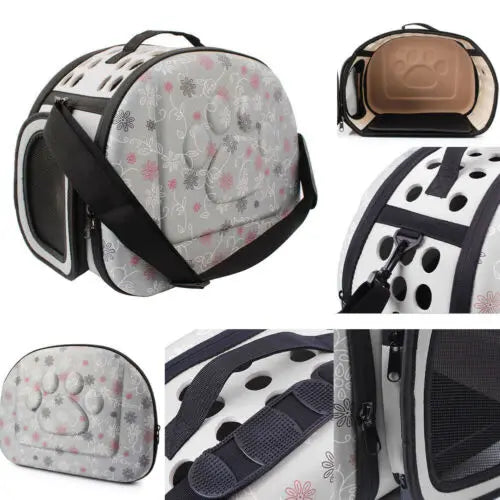 Foldable Pet Carrier Bag for Dogs and Cats