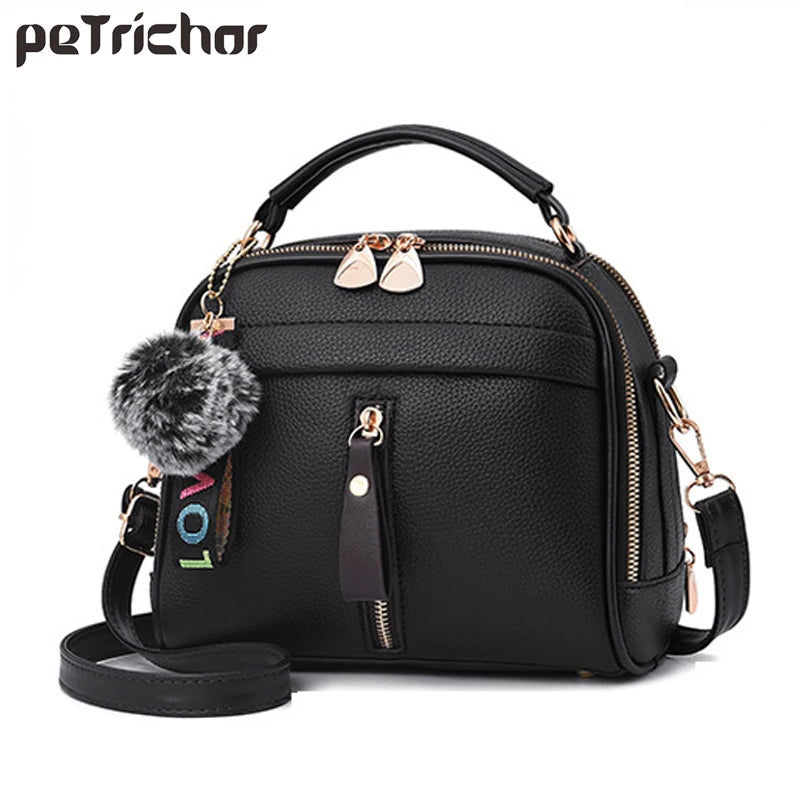 Petrichor Messenger Bag Women Leather Mini Shoulder Crossbody Tote Bags