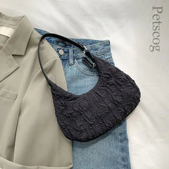 Soft Folds Underarm Bag Casual Ladies Shoulder Bags