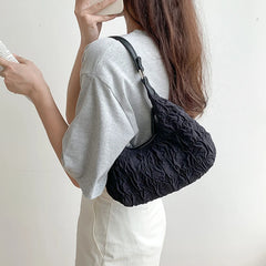 Soft Folds Underarm Bag Casual Ladies Shoulder Bags