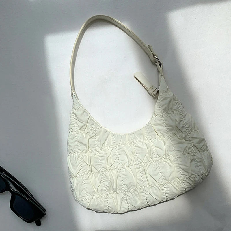 Soft Folds Underarm Bag Casual Ladies Shoulder Bags