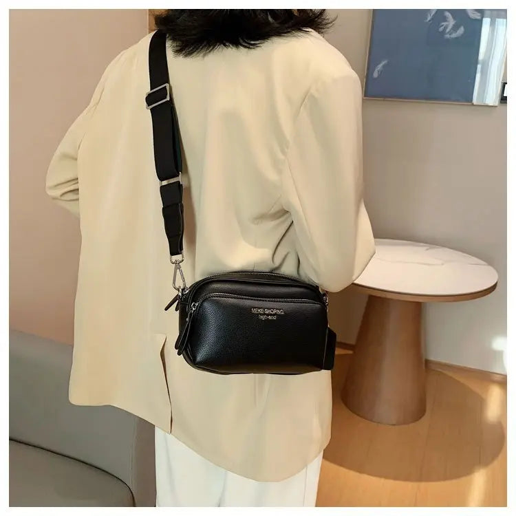 Small Shoulder Bag for Women Party Wide Straps Cross Body Bag