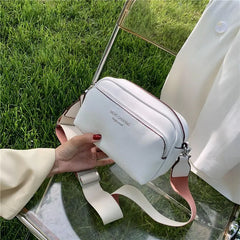 Small Shoulder Bag Women Party Wide Straps Casual Cross Body Bag