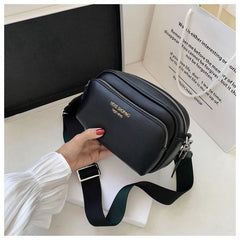 Small Shoulder Bag Women Party Wide Straps Casual Cross Body Bag