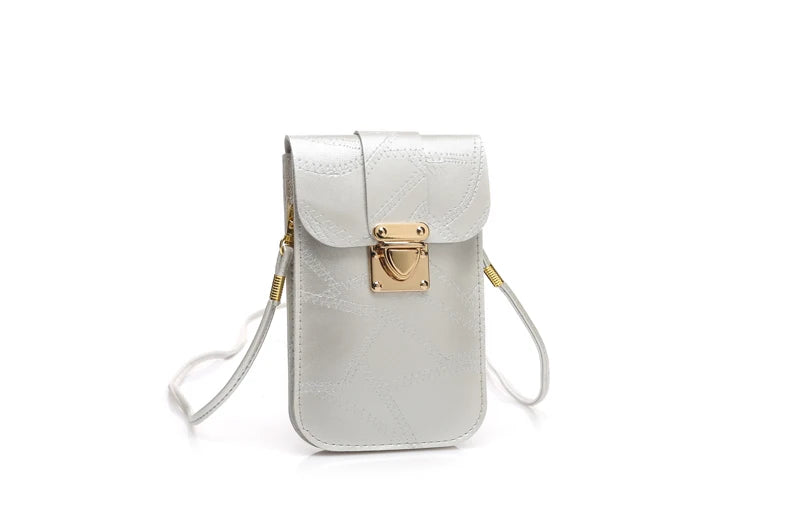 Plaid Women Messenger Bags Mini Purse Crossbody Bags for Women