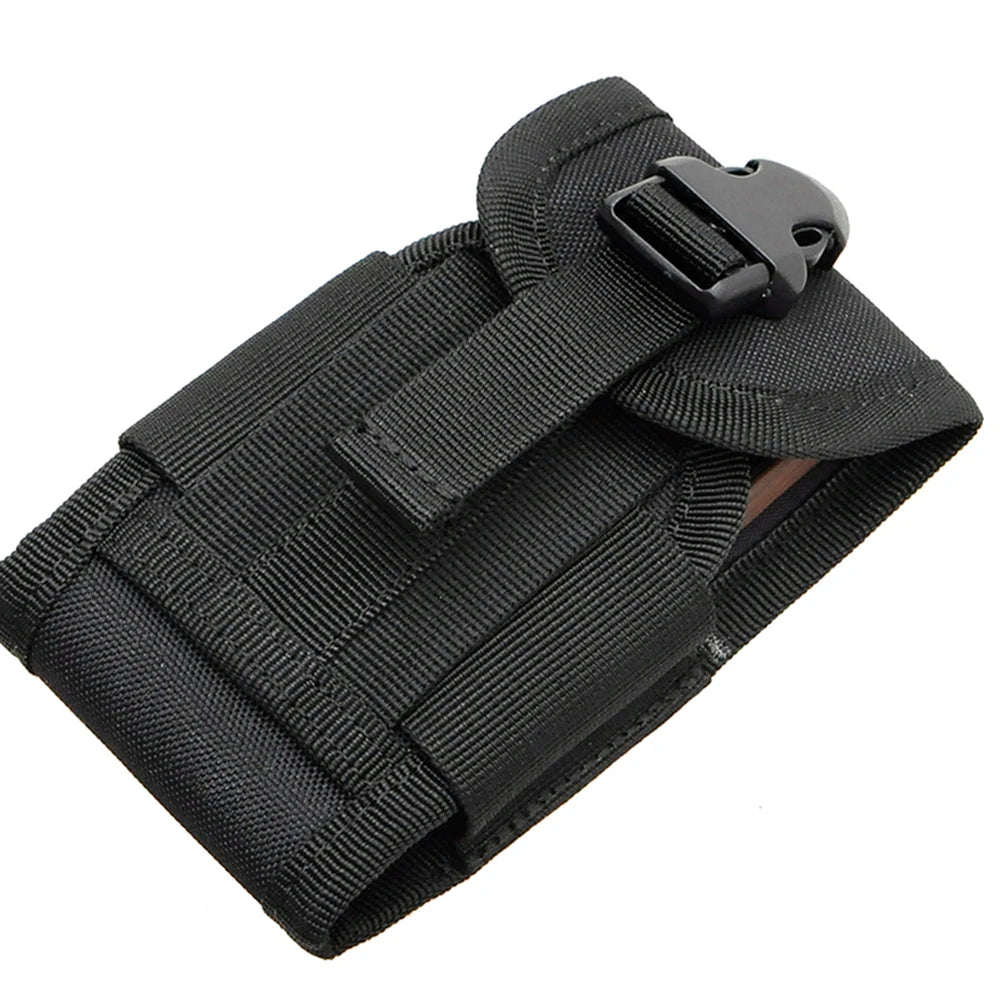 Phone Pouch Tactical Bag Durable Hook Cover Case for Belt Waist Bag
