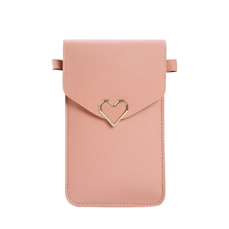 Women Phone Purse Touch Screen Mini Shoulder Bag