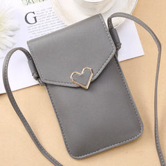 Women Phone Purse Touch Screen Mini Shoulder Bag