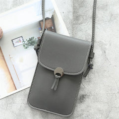 Transparent Touch Screen Phone Wallet Shoulder Bag