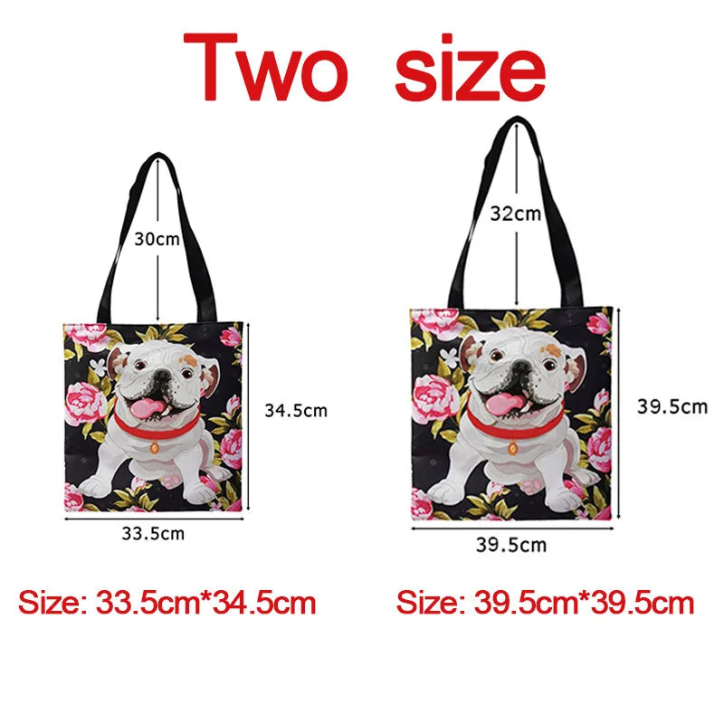 Piano Music Note Print Tote Bag Women Handbag Girls Shoulder Storage Bags