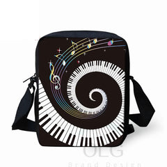 Piano Music Note Women Mini Crossbody Bag Handbags
