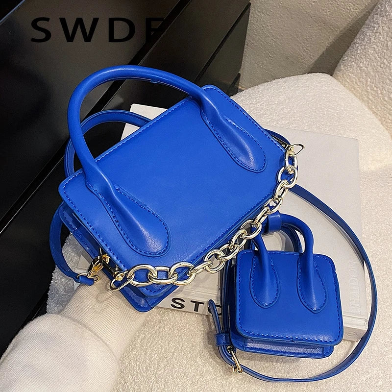Mini Summer PU Leather Crossbody Bags for Women Shoulder Side Bag