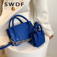 Mini Summer PU Leather Crossbody Bags for Women Shoulder Side Bag