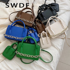 Mini Summer PU Leather Crossbody Bags for Women Shoulder Side Bag