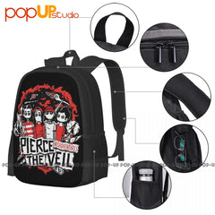 Pierce The Veil Mis Adventure Tour Backpack Large Capacity