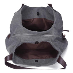 Large Shoulder Canvas Bag Women Handbag Pockets Ladies Hobo Bags