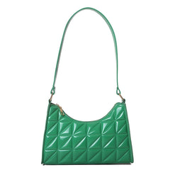 Leather Shoulder Bag Chain Handbag Evening Clutch Crossbody Bag
