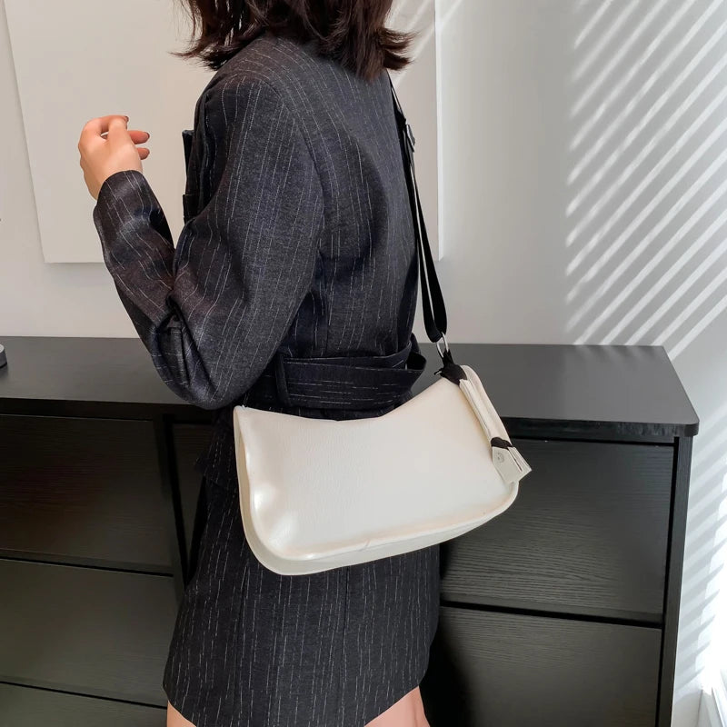 Leather Women's Shoulder Bag Chain Crossbody Handbag