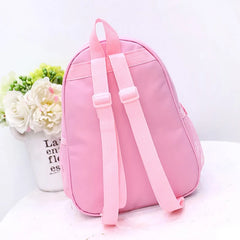 Pink Child Ballet Bag Kids Cavans Dance Bags Lovely For Dance Ladies Girls
