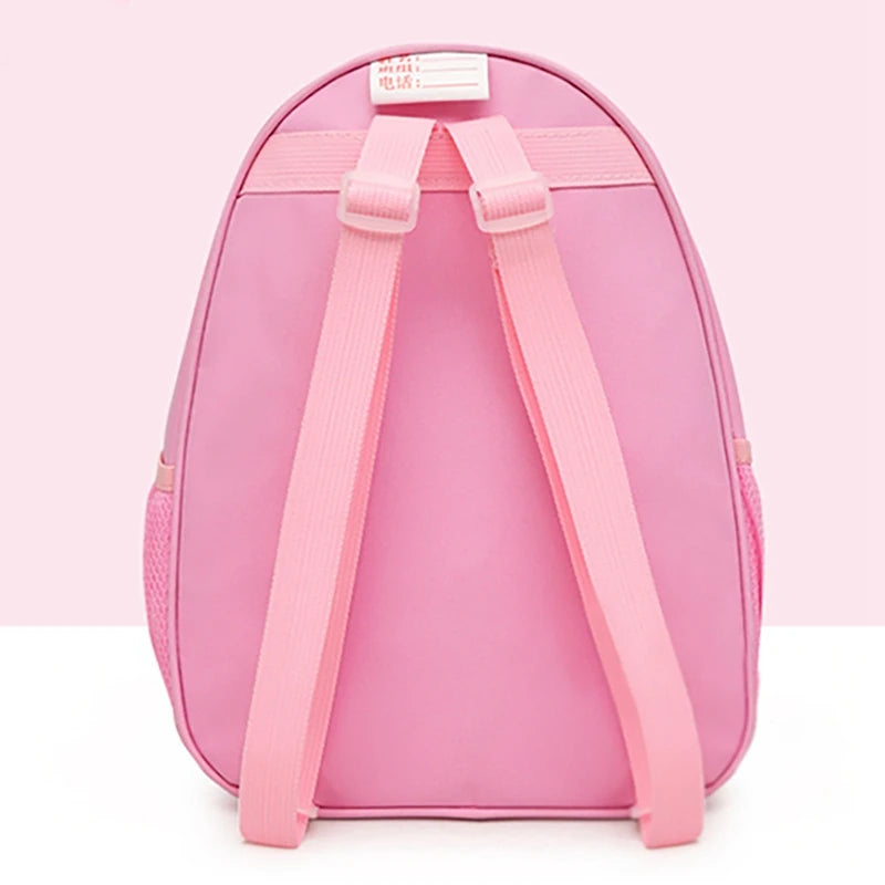Pink Child Ballet Bag Kids Cavans Dance Bags Lovely For Dance Ladies Girls