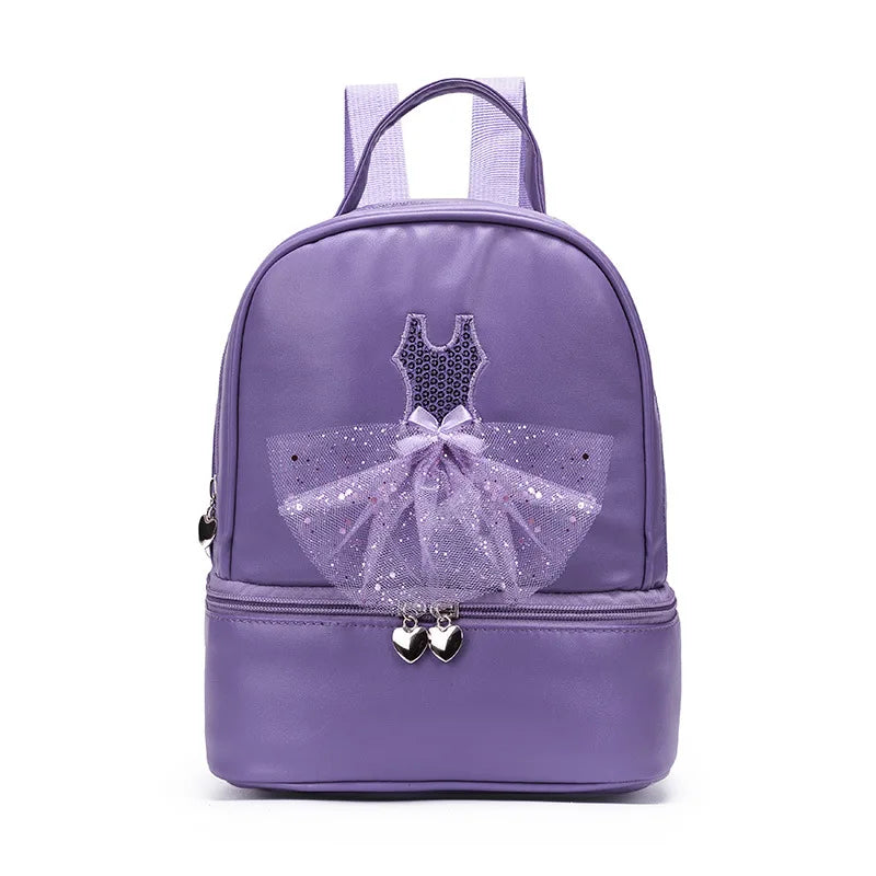 Pink Lace Girl Ballet Dance Bag for Kids Ballerina Bag