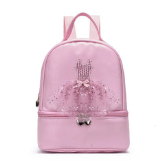 Pink Lace Girl Ballet Dance Bag for Kids Ballerina Bag