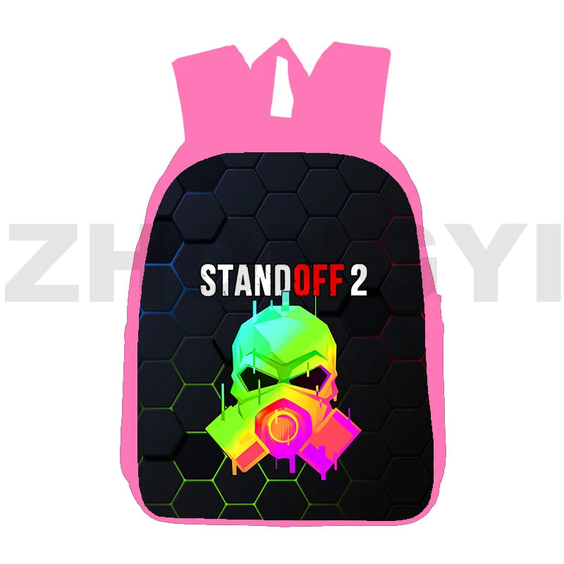 Pink Standoff 2 Backpack for Women Travel Leisure Bags 12/16 Inch Laptop