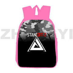 Pink Standoff 2 Backpack for Women Travel Leisure Bags 12/16 Inch Laptop