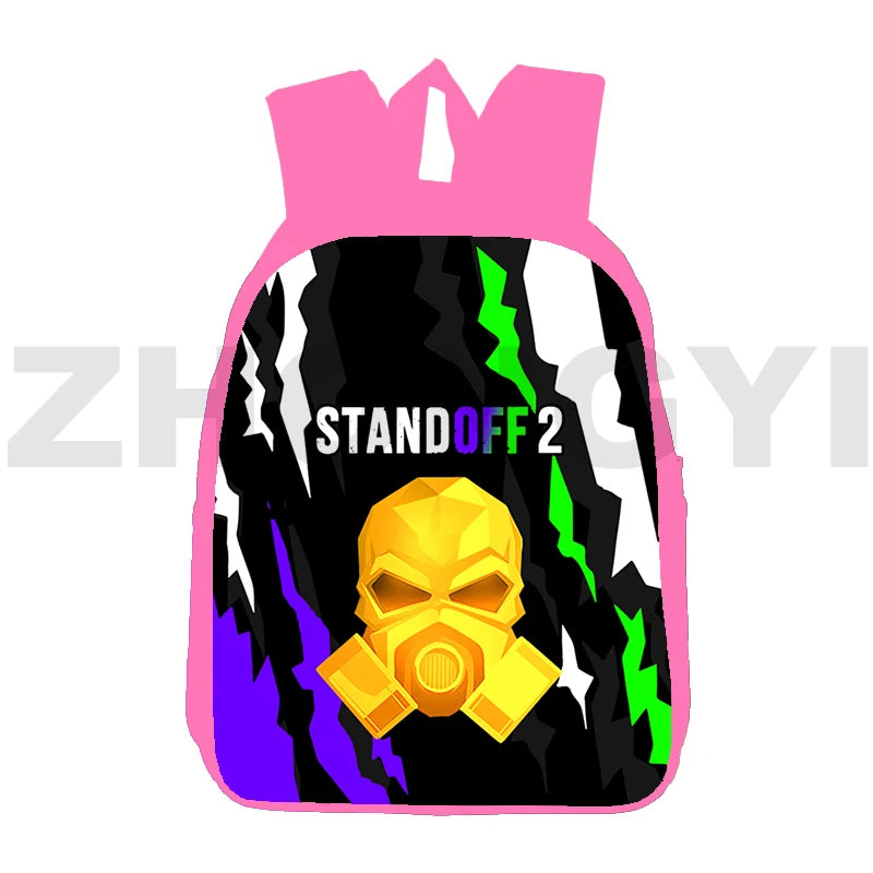 Pink Standoff 2 Backpack for Women Travel Leisure Bags 12/16 Inch Laptop