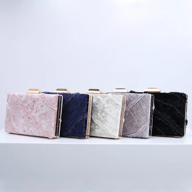 Pink Messenger Bag Clutch Embroidery Side Bag for Women Ceremony