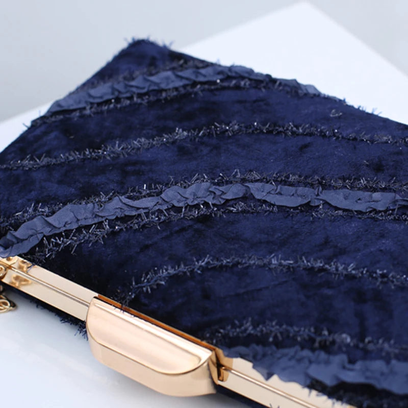 Pink Messenger Bag Clutch Embroidery Side Bag for Women Ceremony