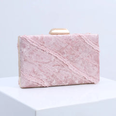 Pink Messenger Bag Clutch Embroidery Side Bag for Women Ceremony