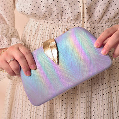 Pink Purse Totebags for Women Leaf Hasp Crossbody Bags Handbags