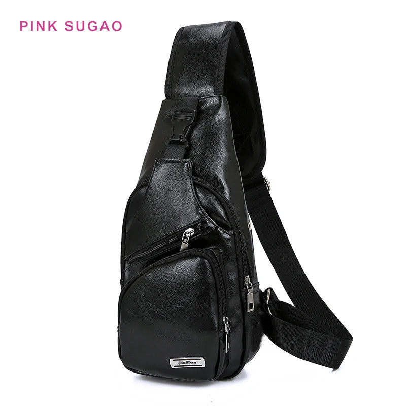 Pink Sugao Crossbody Bag Women PU Purse Shoulder Handbags Hand bag