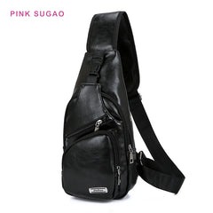 Pink Sugao Crossbody Bag Women PU Purse Shoulder Handbags Hand bag