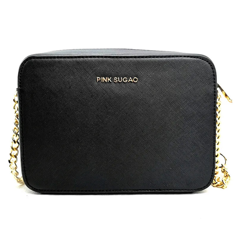 Pink Sugao Handbags Women Purse Shoulder Bags Messenger Bag Chain Crossbody