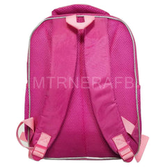 Pink Schoolbag for Girls Large Capacity Cartoon Backpack