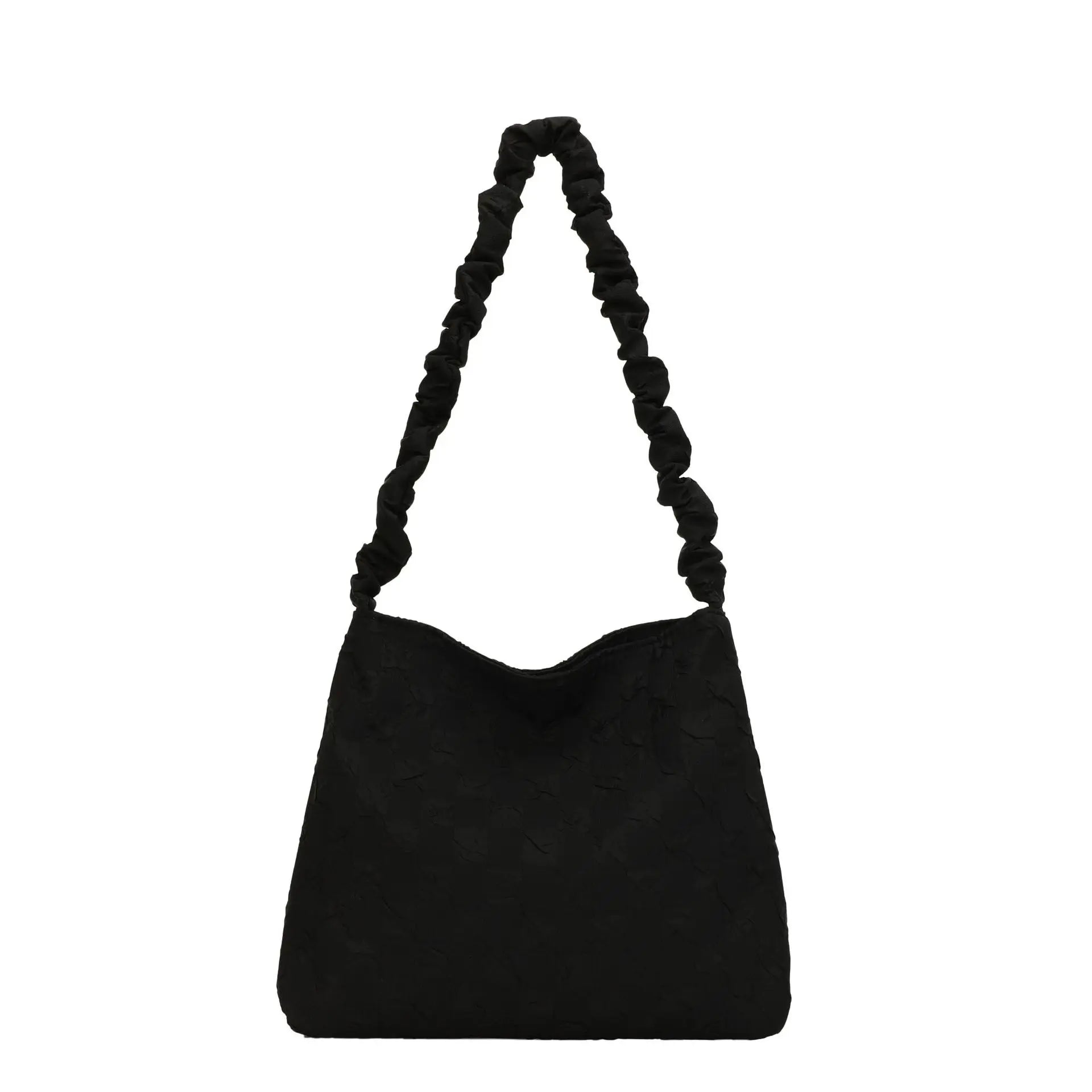 Plaid Shoulder Bag Large Capacity Underarm Bags Canvas Handbag