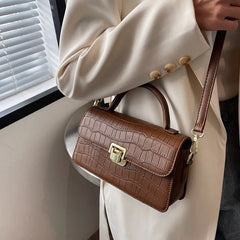 Plaid Striped Shoulder Women's Bag Crossbody Small Flap Handbag