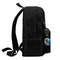 Plant More Trees Clean The Seas Backpack For Student School Laptop Travel Bag