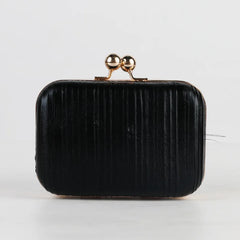 Red Pink Pleated PU Leather Evening Bag Mini Handbag Phone Purse