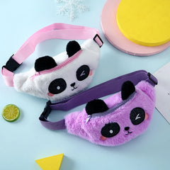 Plush Animal Fanny Pack Waist Bag for Girls